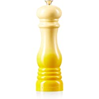 Le Creuset Molinillo de pimienta- Plástico ABS- 6.2 x 6.2 x 20.8 cm- Mecanismo de cerámica- Amarillo Soleil